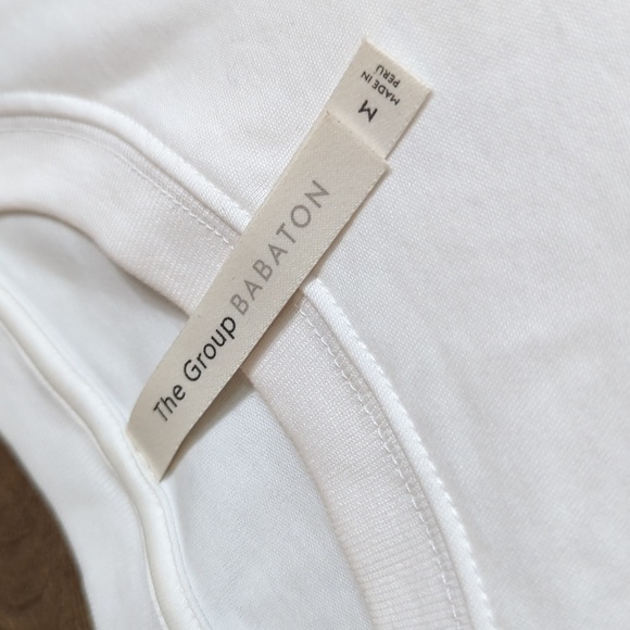 Aritzia Group by Babaton Pegasus T-Shirt Medium 100% Organic Cotton - Picture 3 of 9